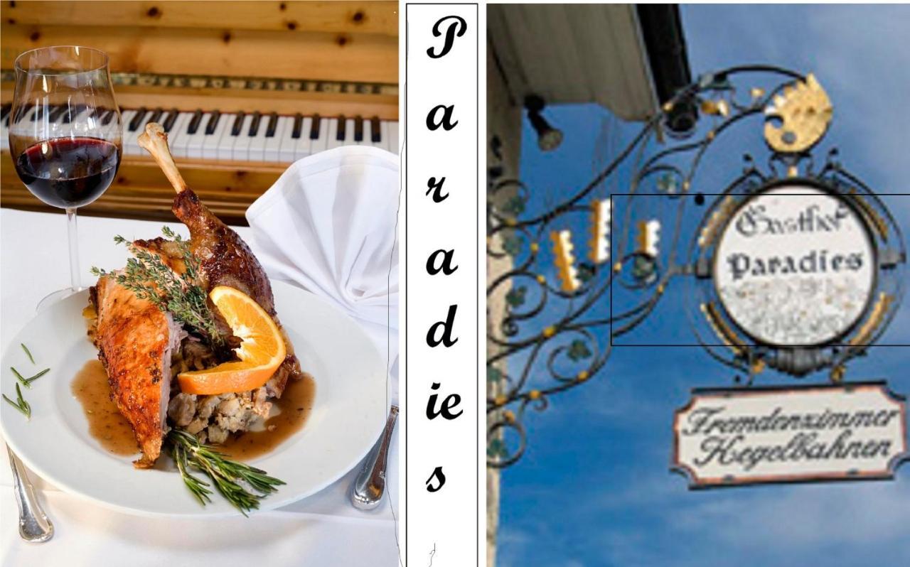 Adam & Eva Gasthof Paradies Mit Hotel Vogt 外观 照片